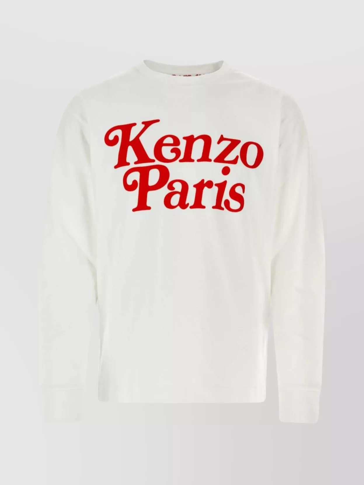 Kenzo Versatile Ribbed Crew Neck T-shirt In White