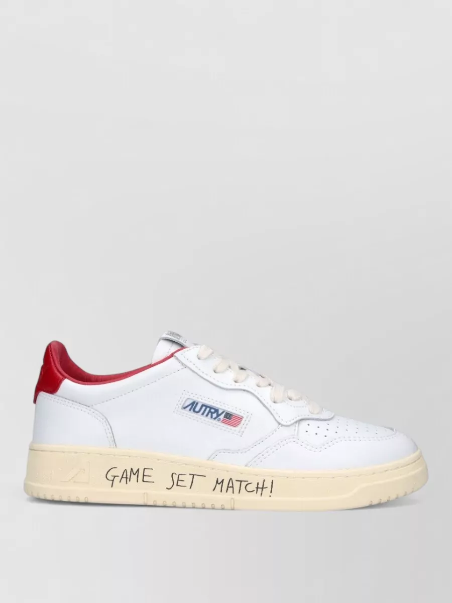 Autry Leather Low-Top Sneakers