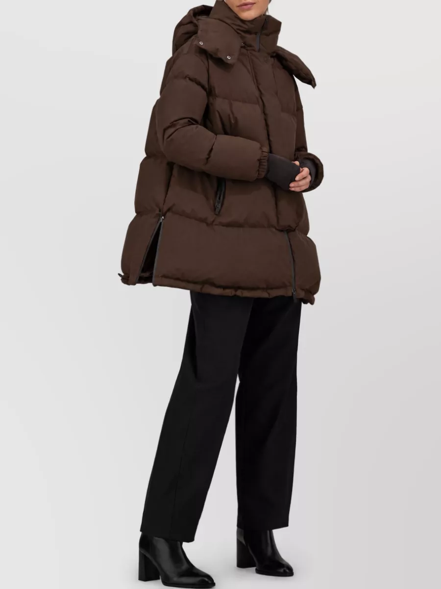 Herno Quilted Relaxed-Fit Hooded Puffer Jacket