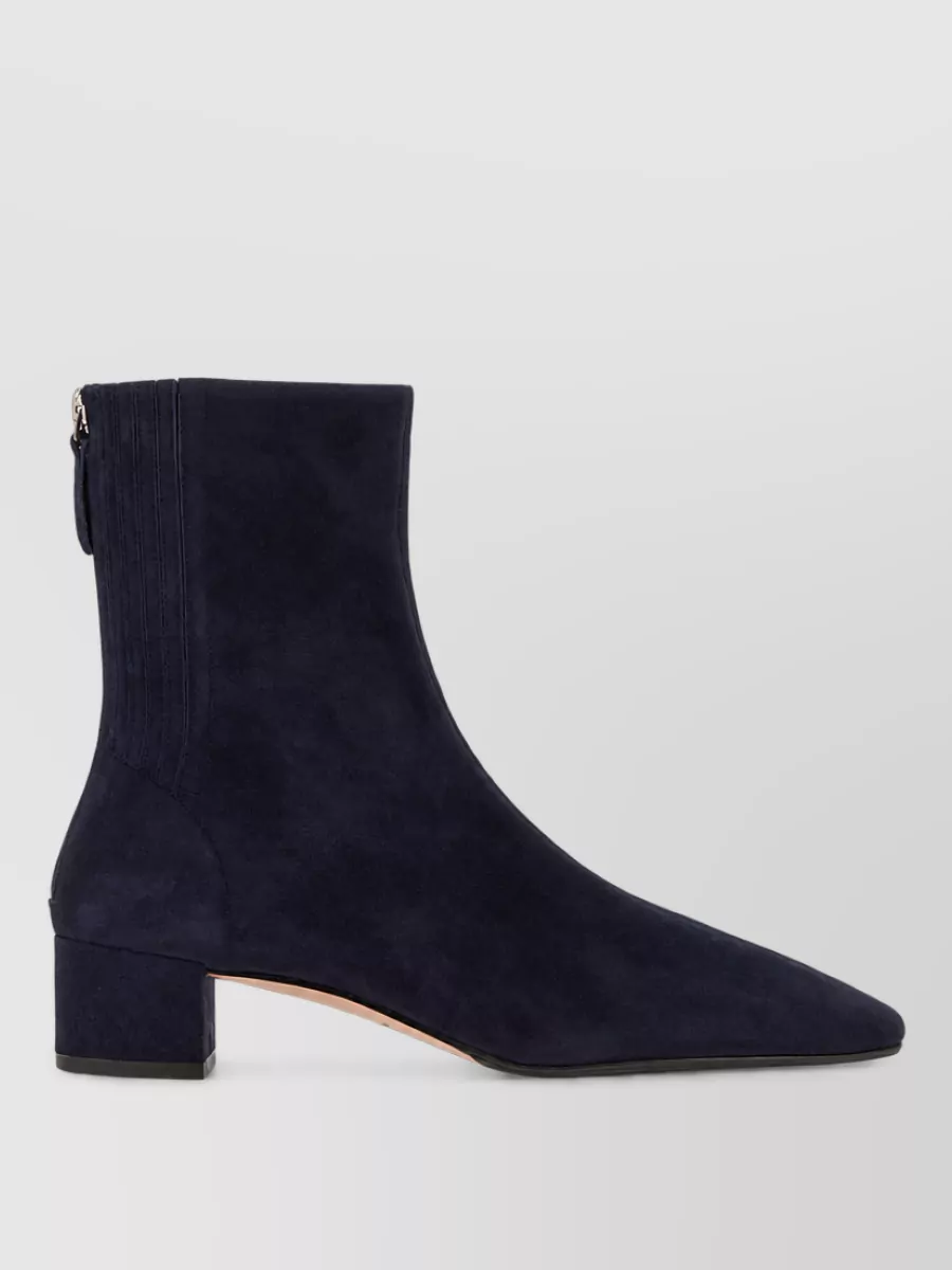 Aquazzura Suede Leather Ankle Boots