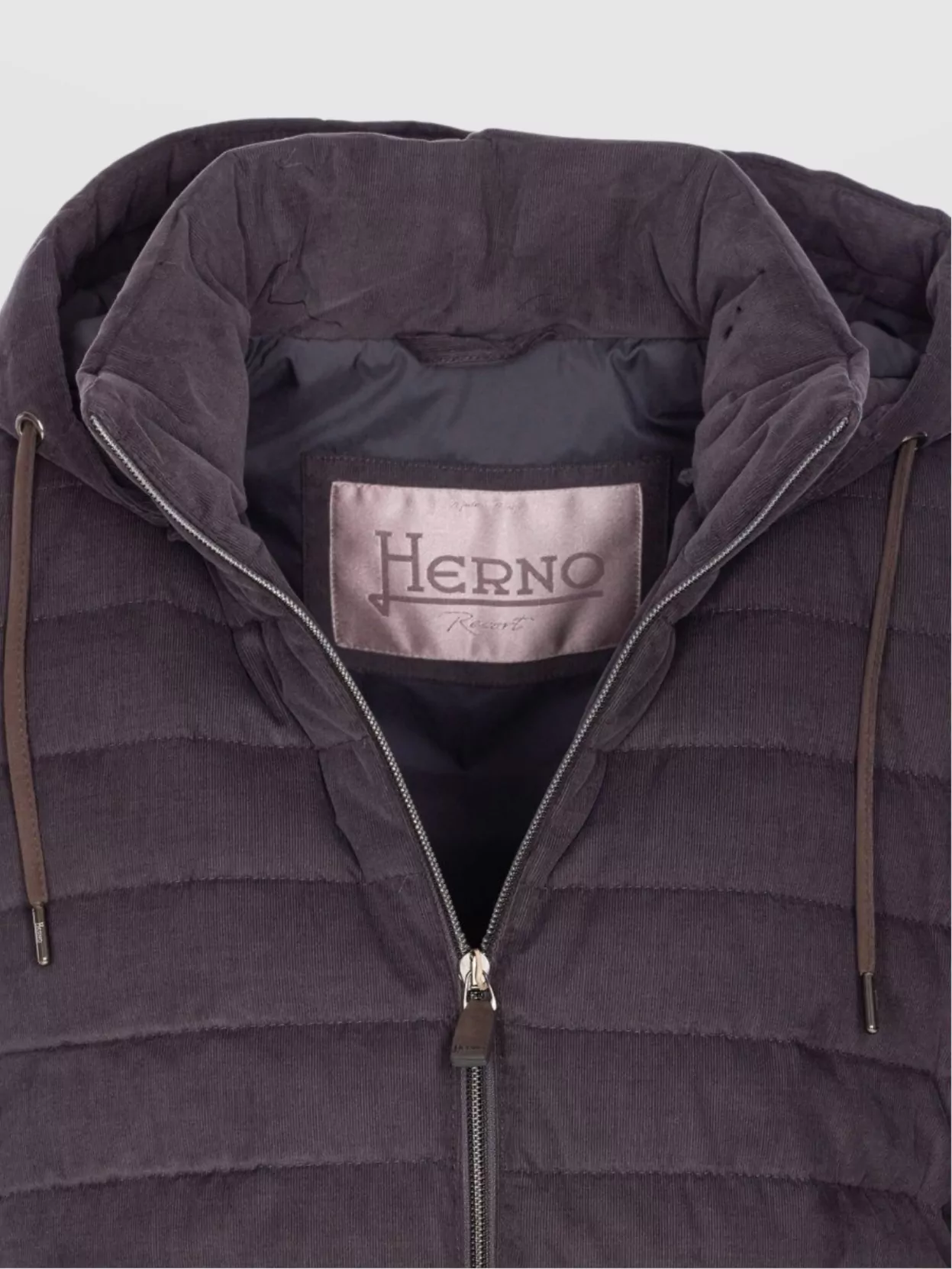 Herno Drawstring Hood Padded Down Jacket
