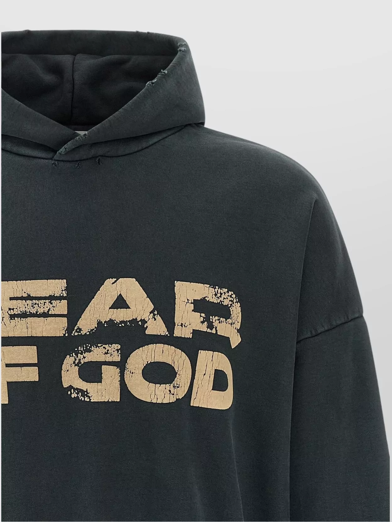 Fear Of God Hooded Long Sleeve Knitwear Garment