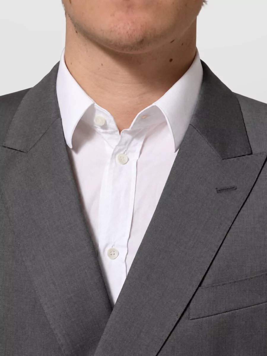 Dolce&Gabbana Virgin Wool Slim-Fit Tailored Trousers
