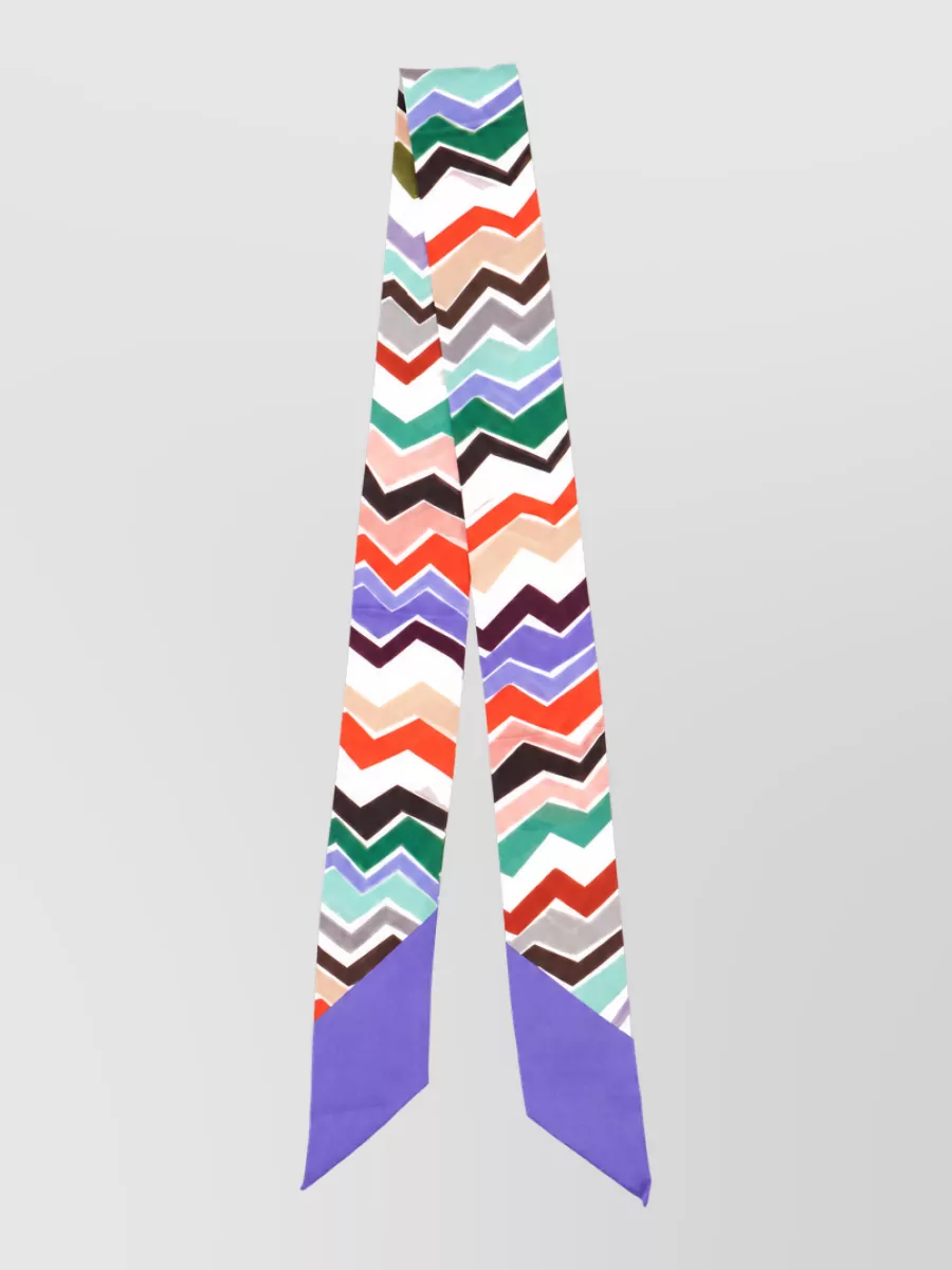 Missoni silk printed foulard