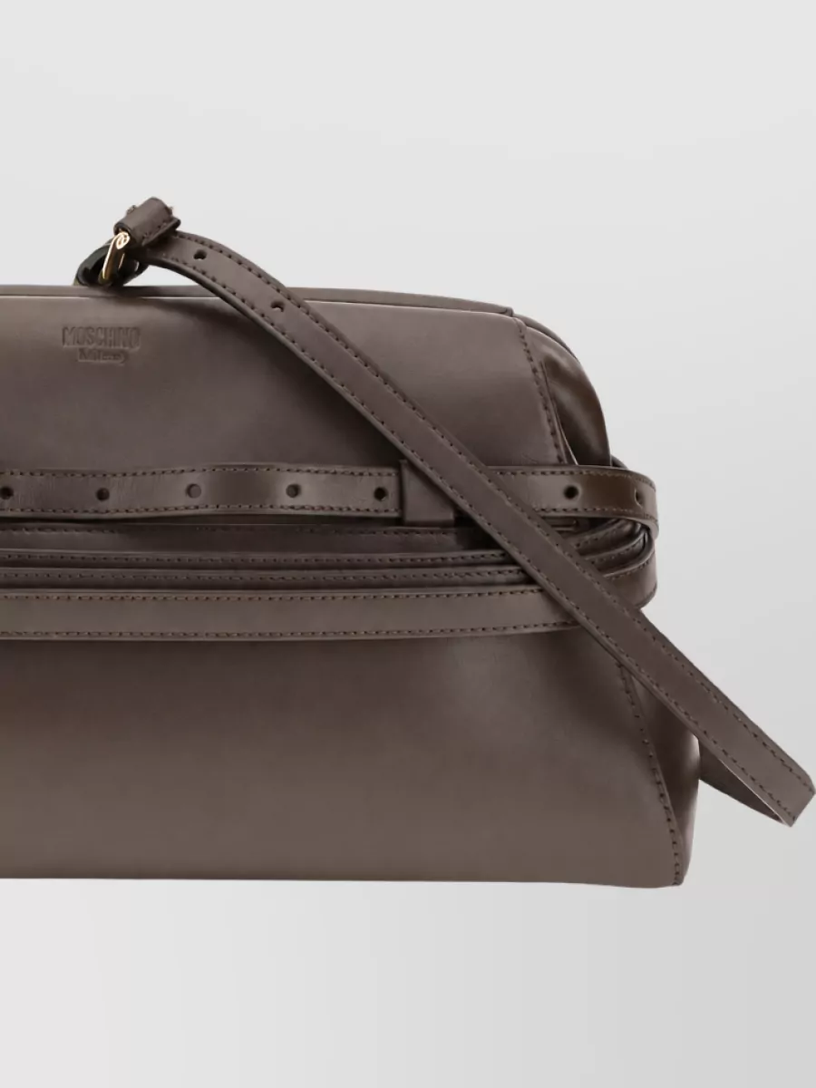 Moschino Leather Belt Bag