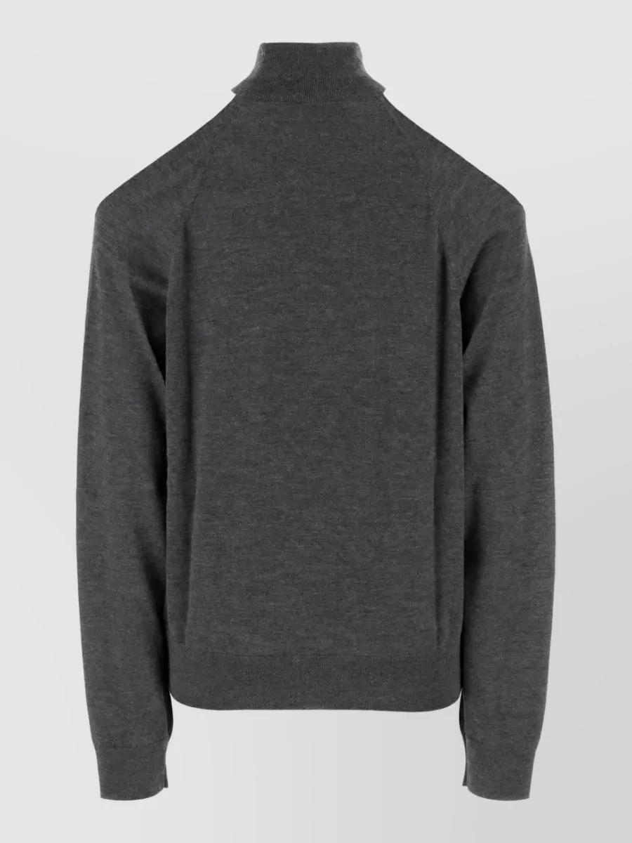 Fendi Cashmere Cutout Turtleneck Sweater