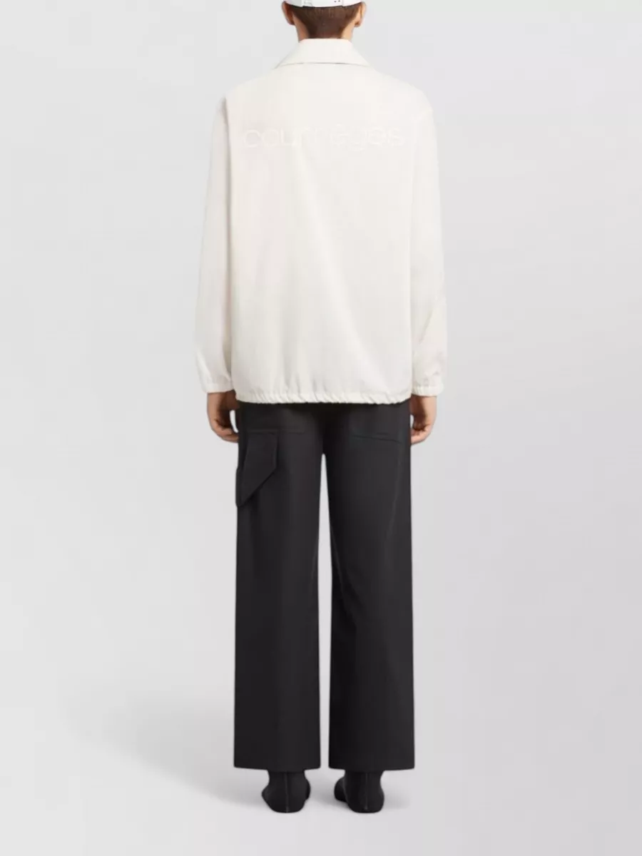 Courrèges Single-Breasted Lightweight Jacket