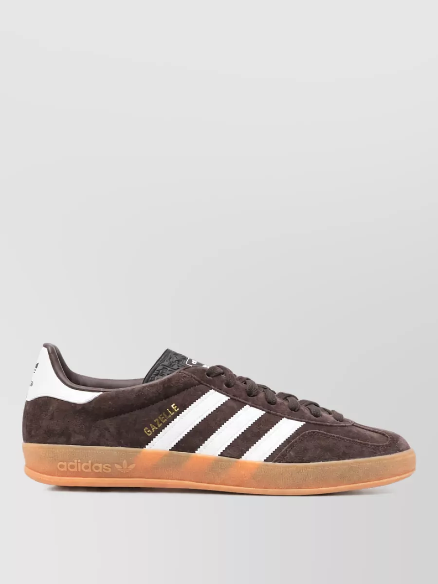 Adidas Originals Leather Gazelle Indoor Low-Top Sneakers