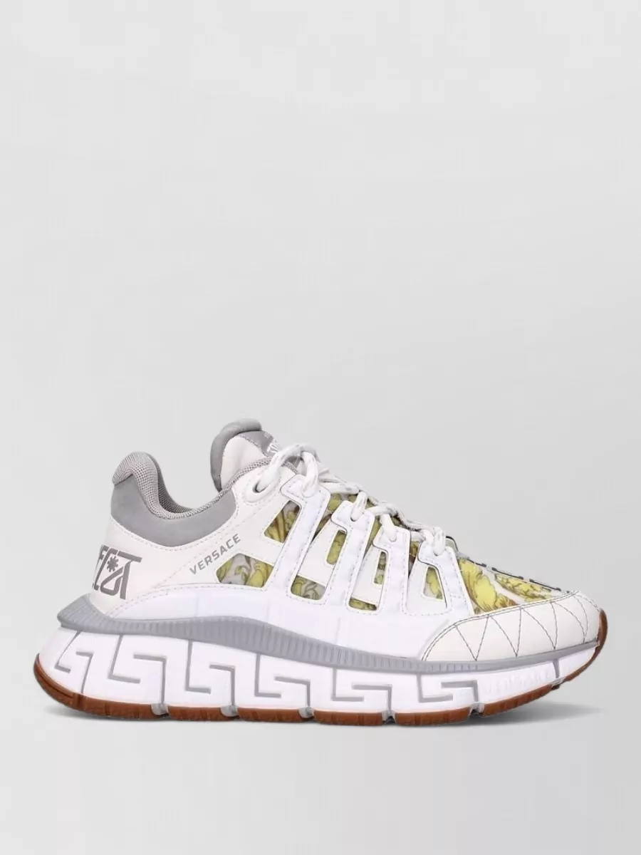 Versace Leather Low-Top Sneakers