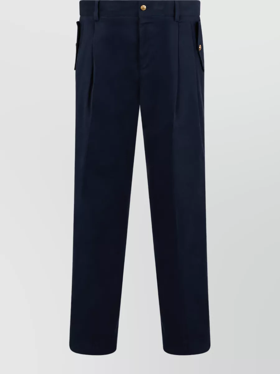 Dolce&Gabbana straight-leg cotton trousers
