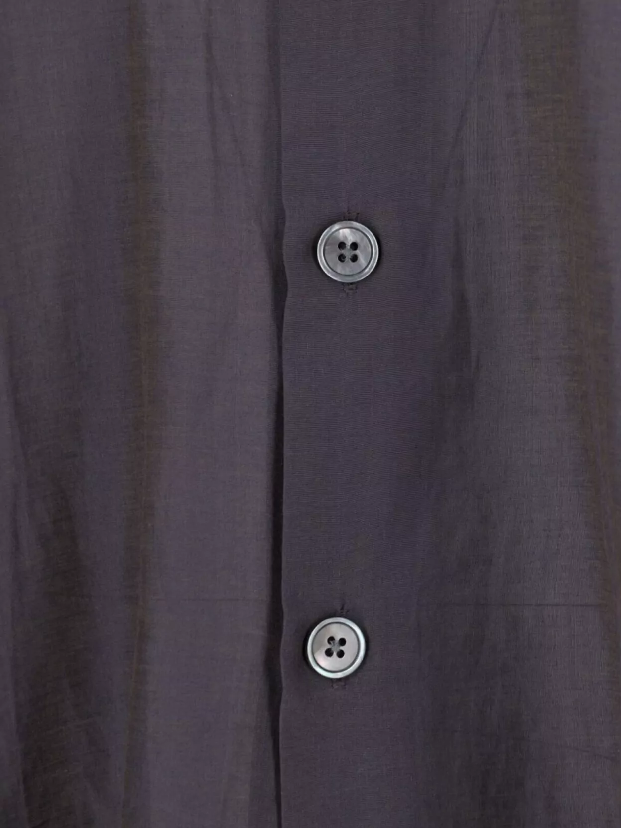 Our Legacy Collared Shirt With Back Yoke And Buttoned Cuffs