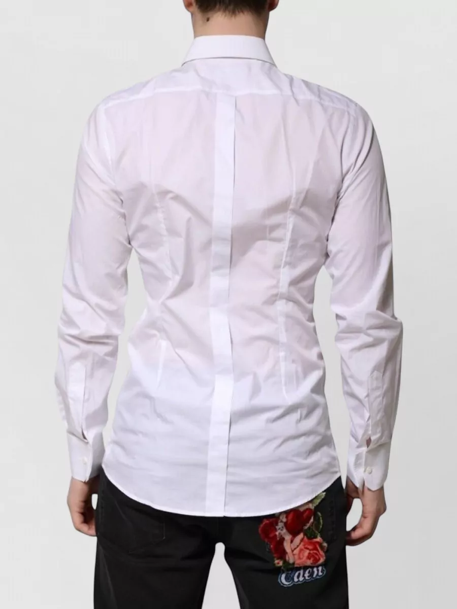 Dolce&Gabbana Cotton Long-Sleeve Dress Shirt