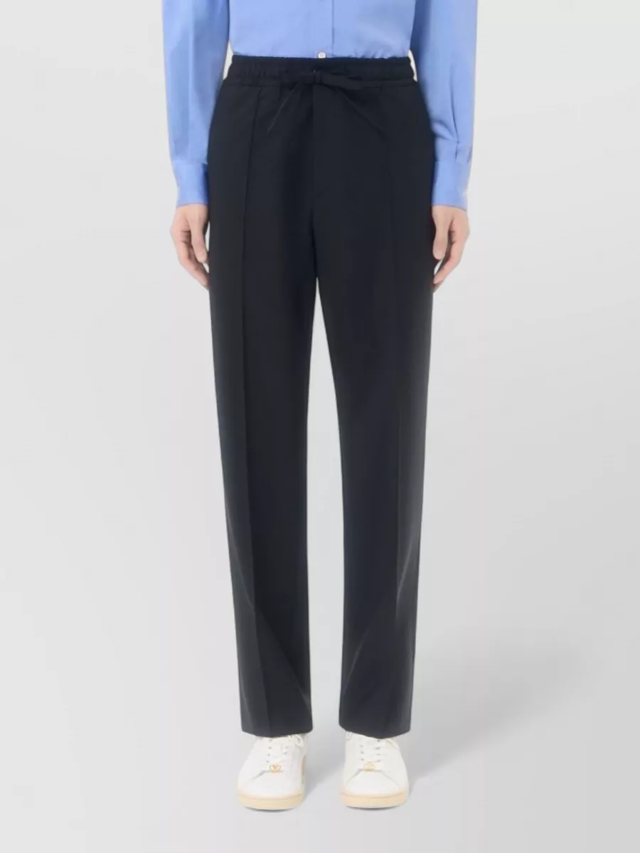 Valentino Wool Regular-Fit Trousers