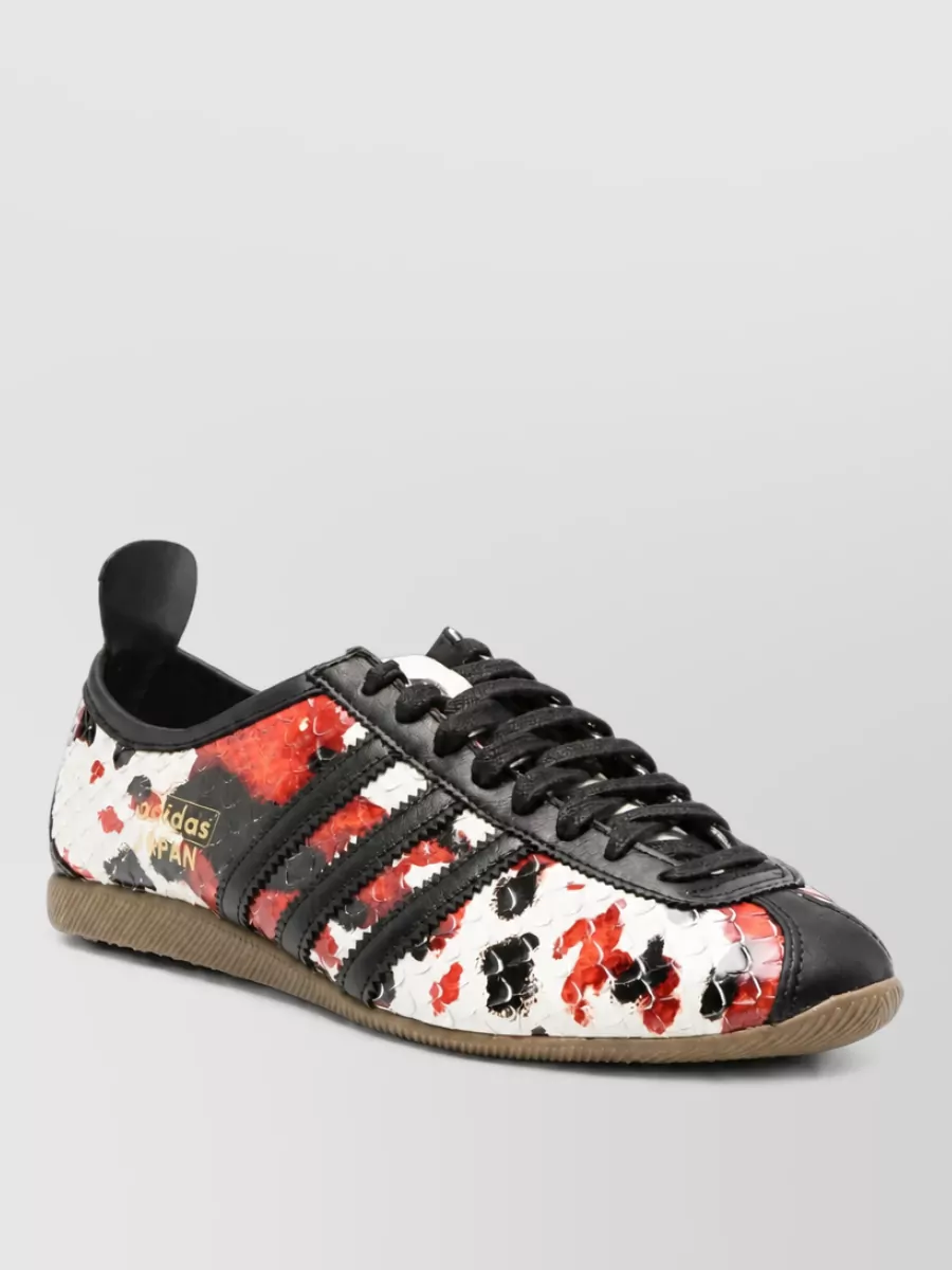 Adidas Originals leather lace-up sneakers