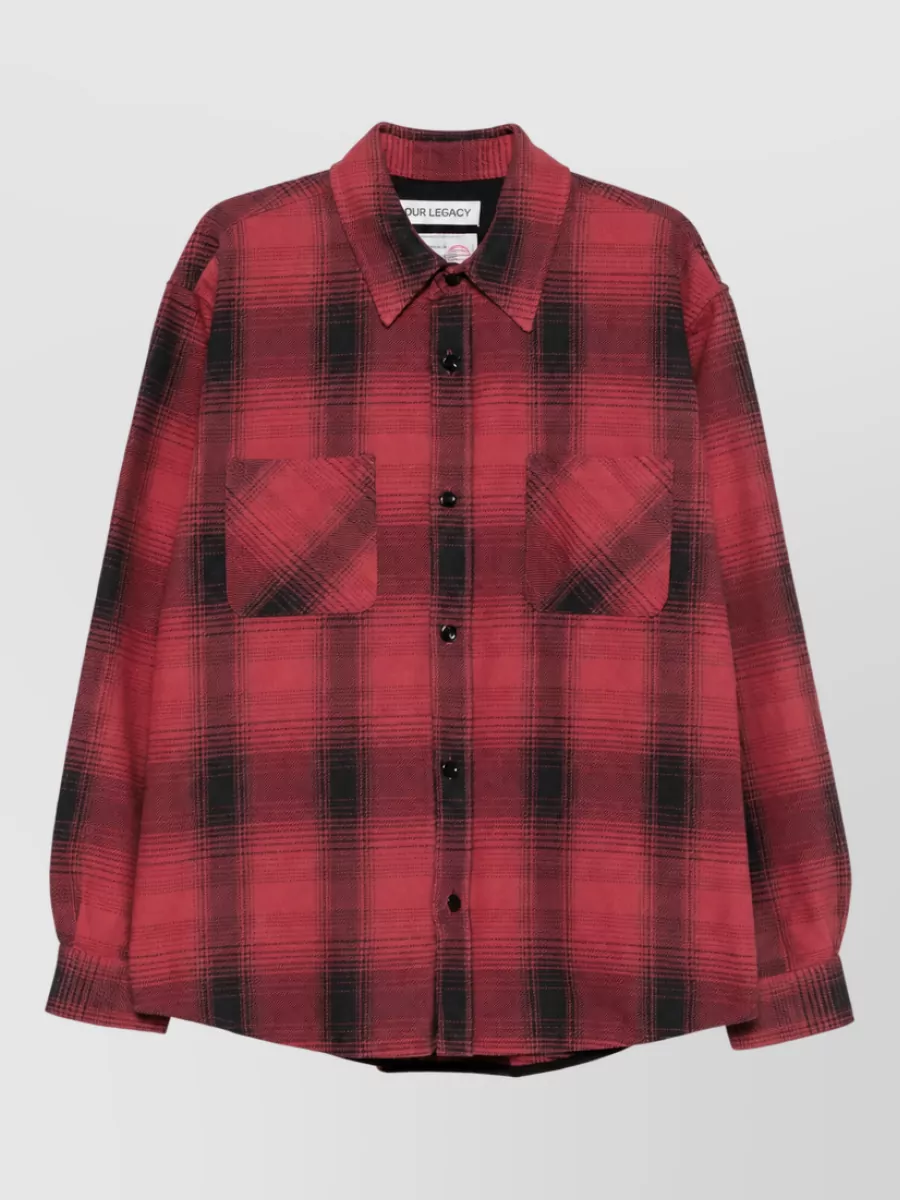 Our Legacy Cotton relaxed-fit shirt jacket