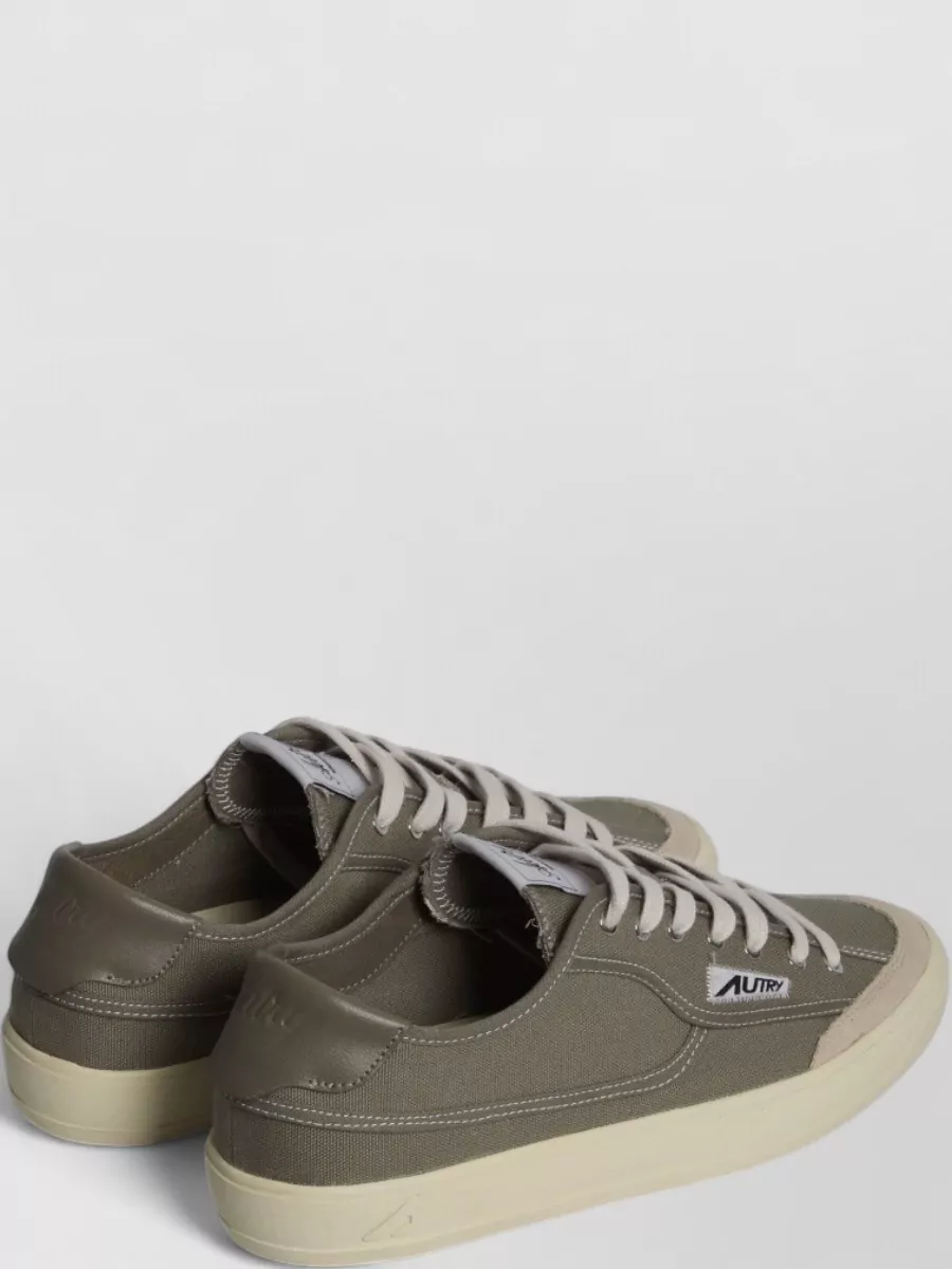 Autry Canvas Low-Top Sneakers