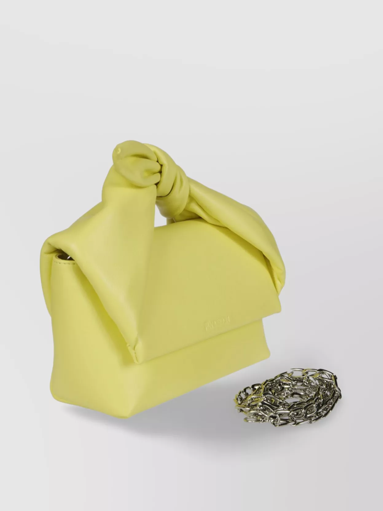 Shop Jw Anderson Knotted Handle Rectangular Bag