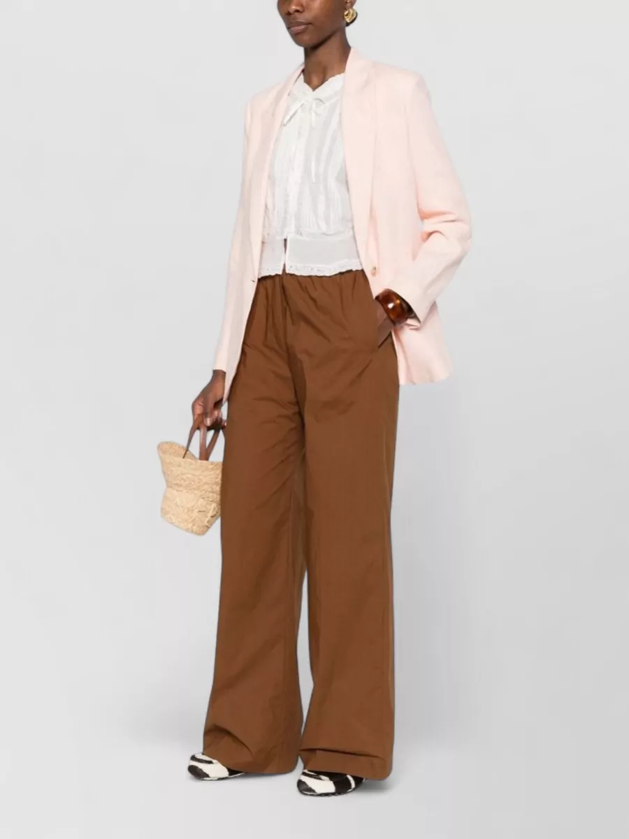Forte Forte Linen Single-Breasted Blazer