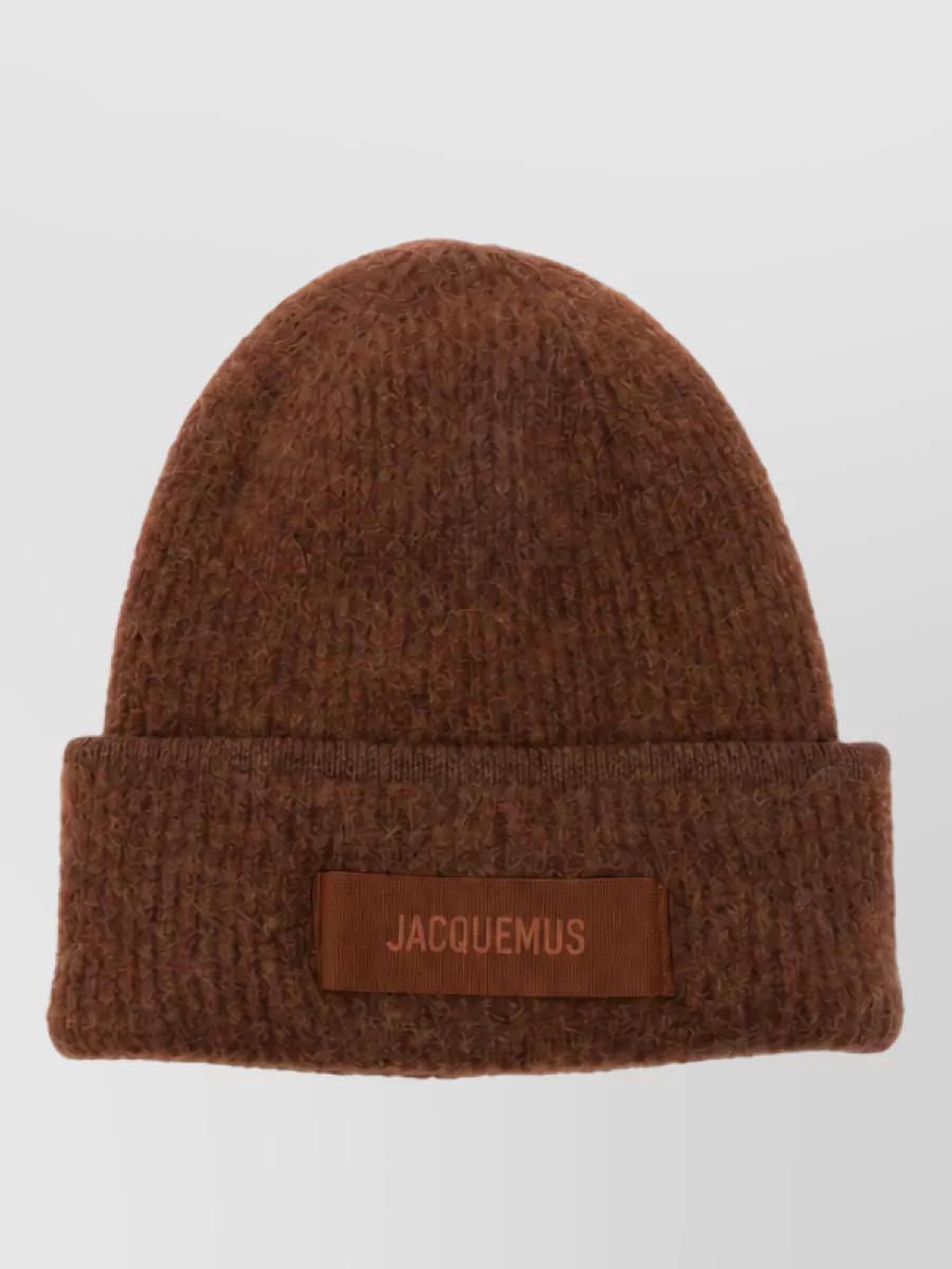 Jacquemus ribbed beanie