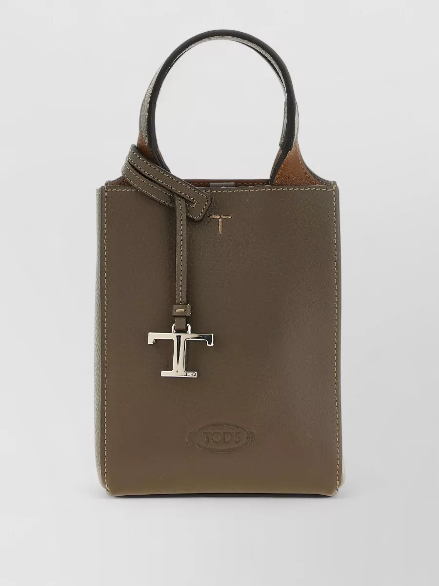 Tod's T timeless micro leather tote bag
