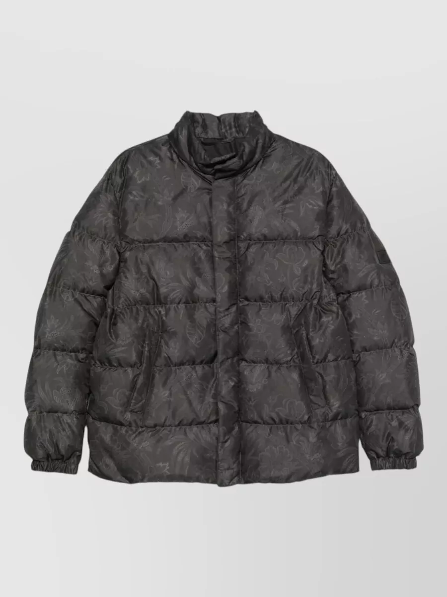 Etro paisley-print quilted down puffer jacket