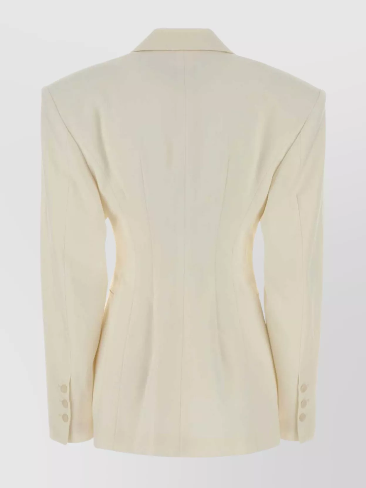 The Andamane Tailored Blazer Featuring Structured Shoulders In Neutral