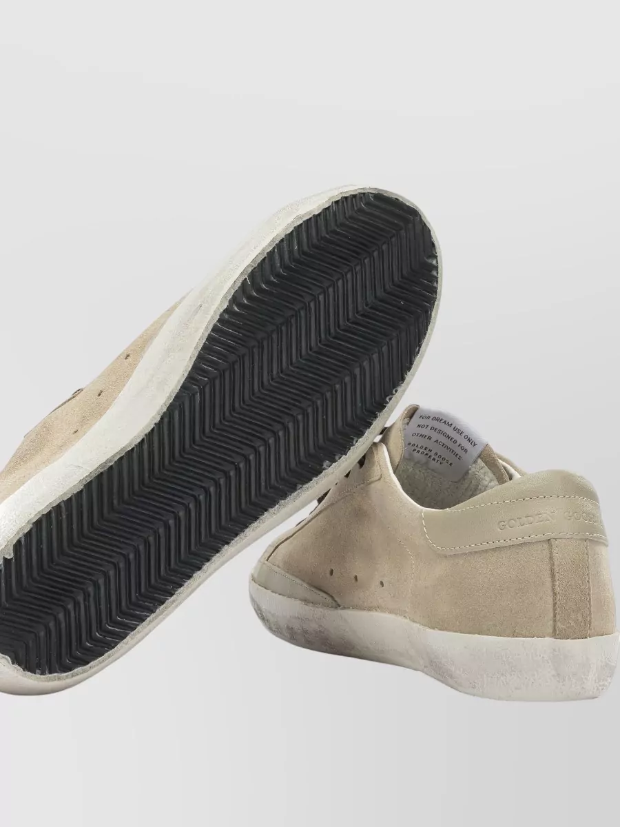 Golden Goose Sneakers Slip On Rubber Sole Perforated