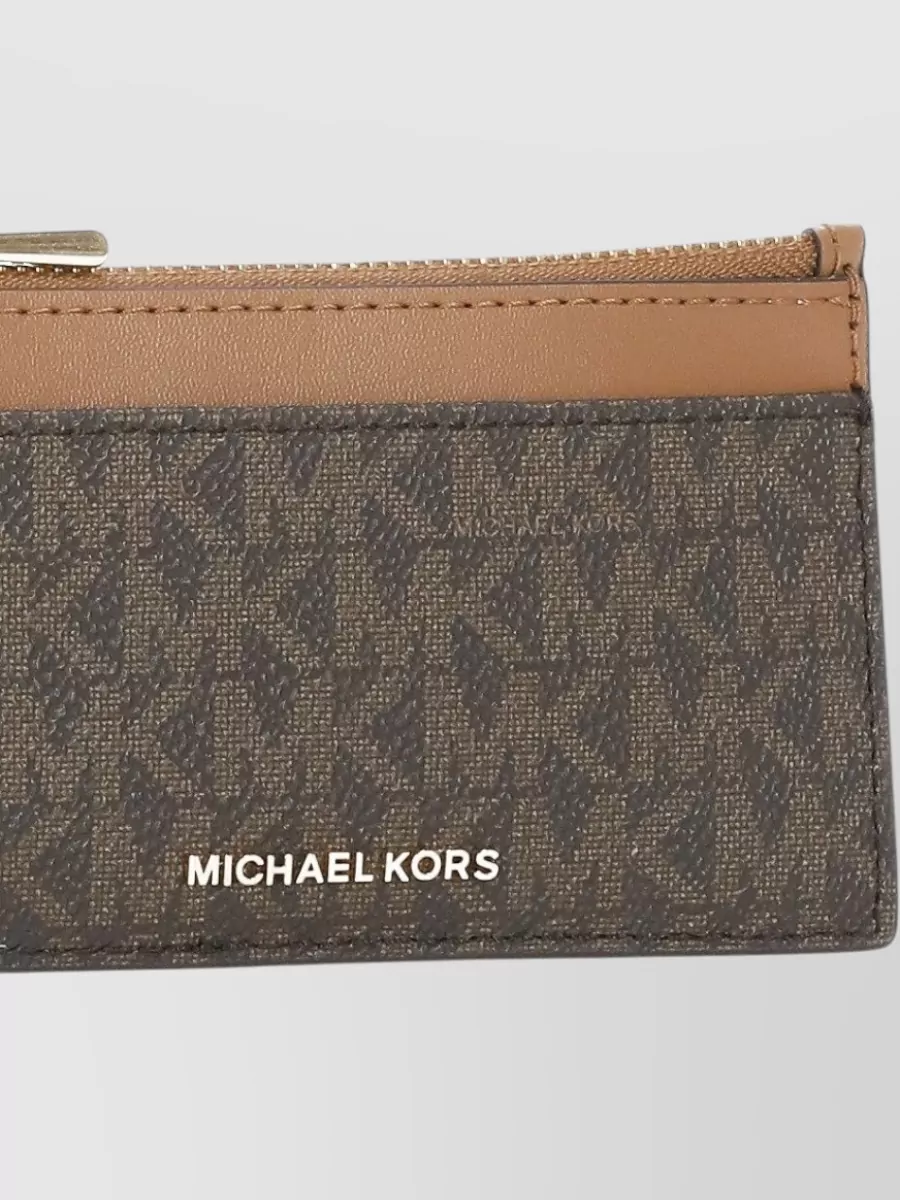 Michael Michael Kors Monogram Pattern Womens Wallet And Cardholder