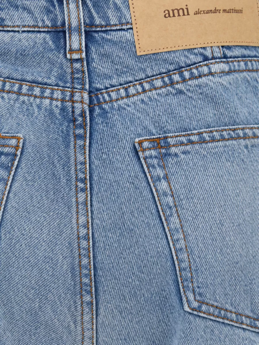Ami Paris High-Rise Flared Jeans
