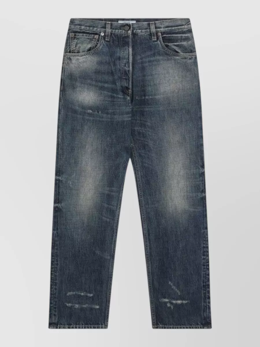 Prada denim straight-leg jeans