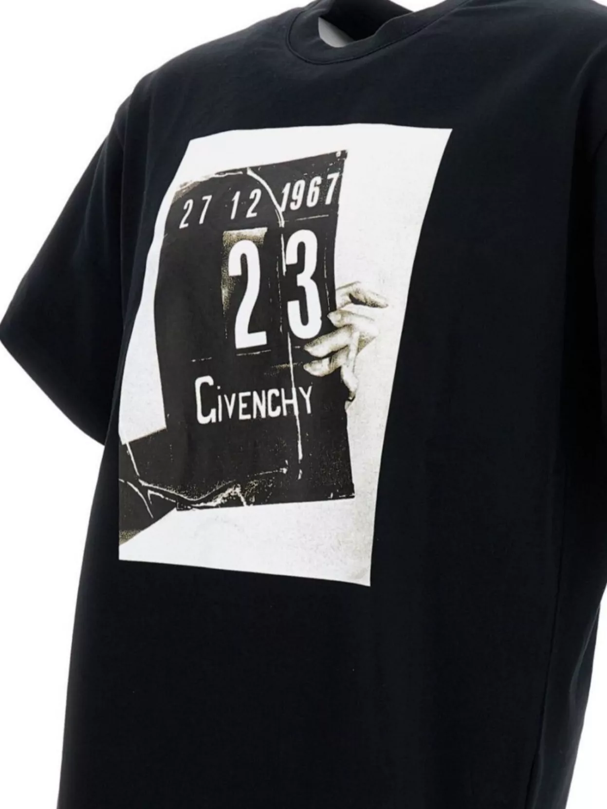 Givenchy Graphic Print Crew Neck Short Sleeve Top