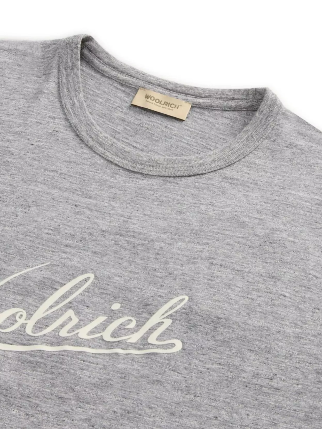 Woolrich Crew Neck Logo T-Shirt