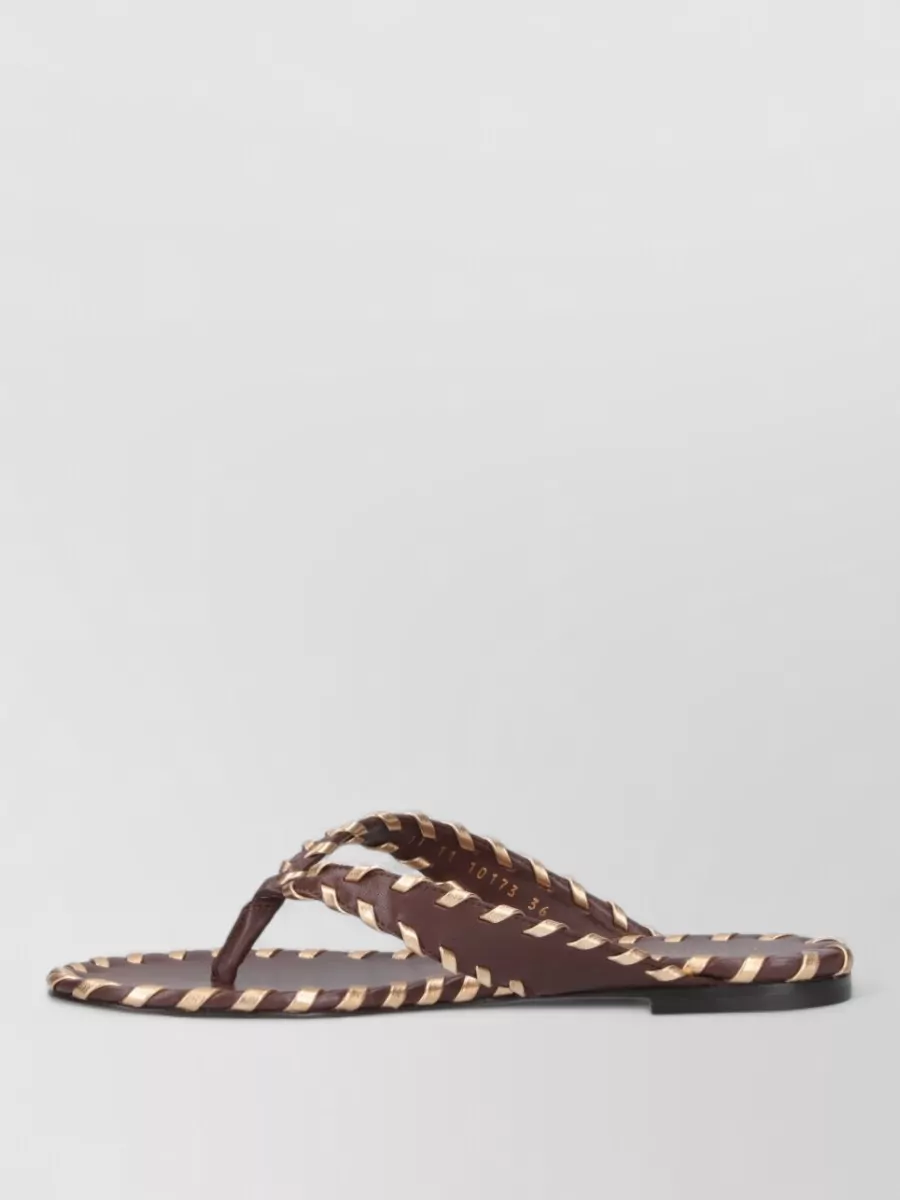Gianvito Rossi Leather Sandals
