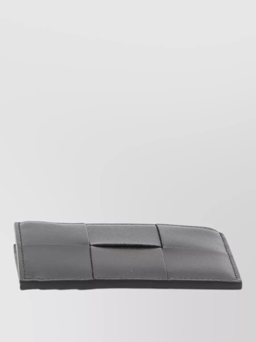 Bottega Veneta Cassette Zip Leather Card Holder