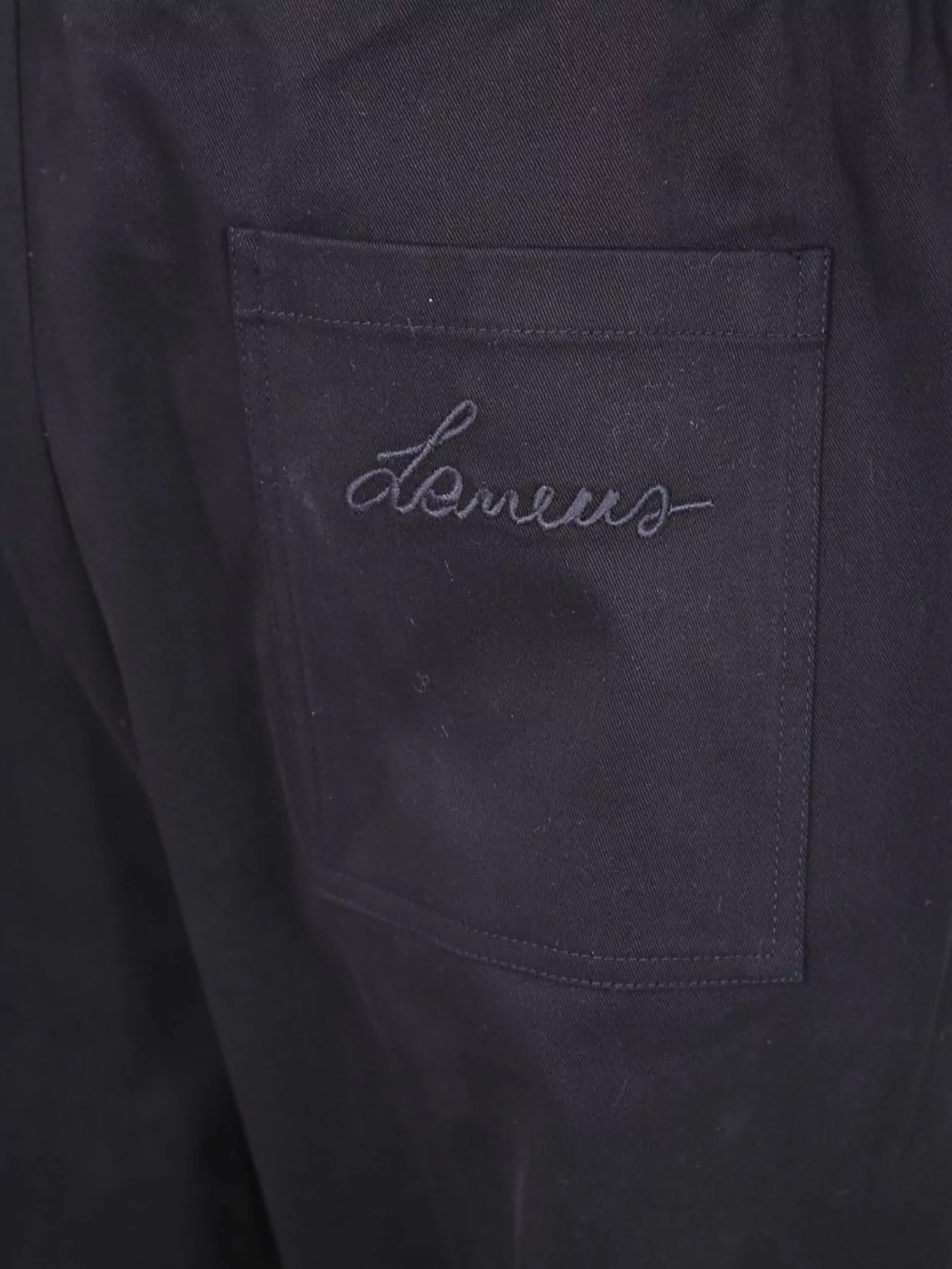 Laneus Tailored Trousers Embroidered Detail