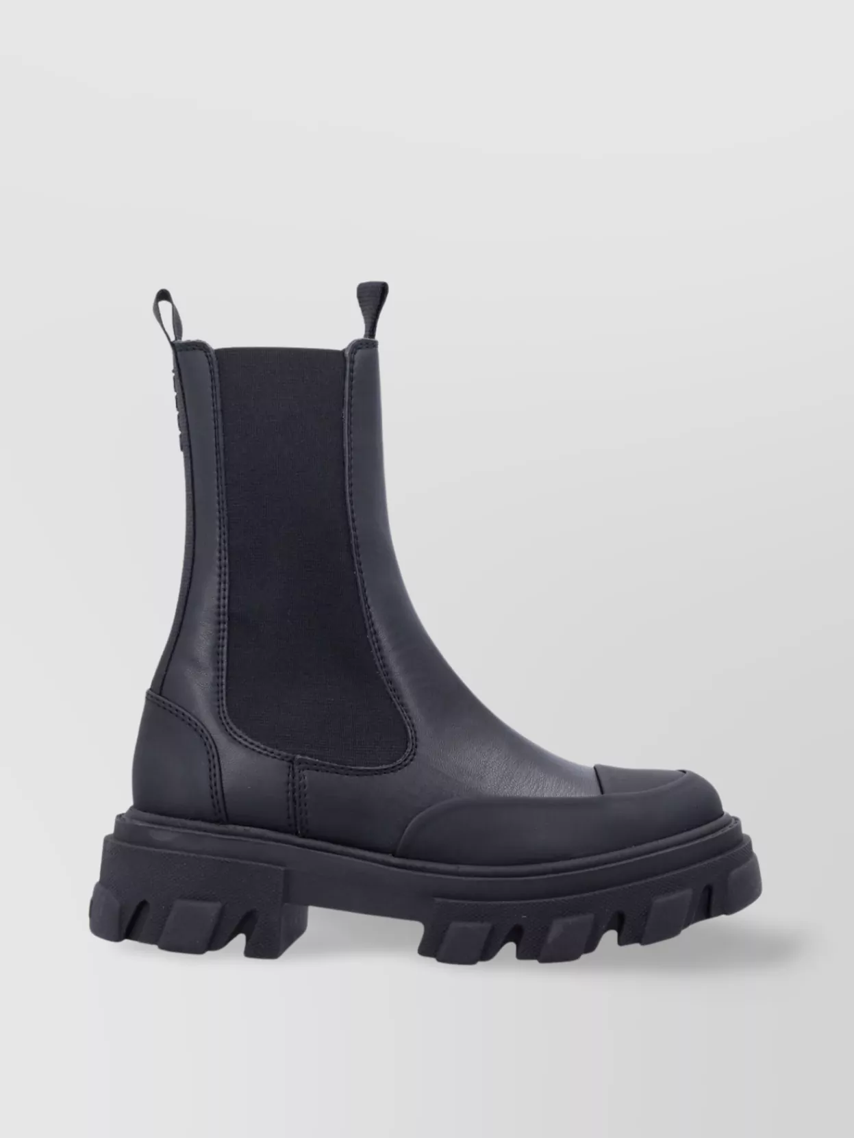 Ganni Chunky Sole Ankle Length Chelsea Boot