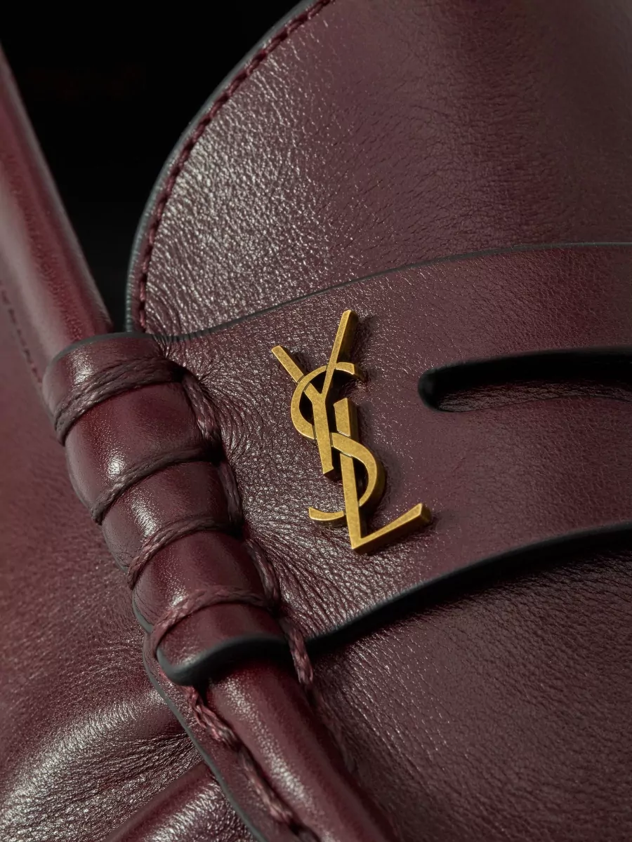 Saint Laurent Leather Loafers