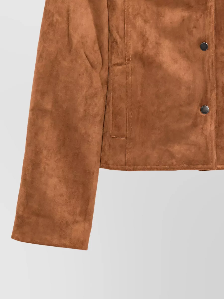 Mc2 Saint Barth Cropped Single Breasted Coat