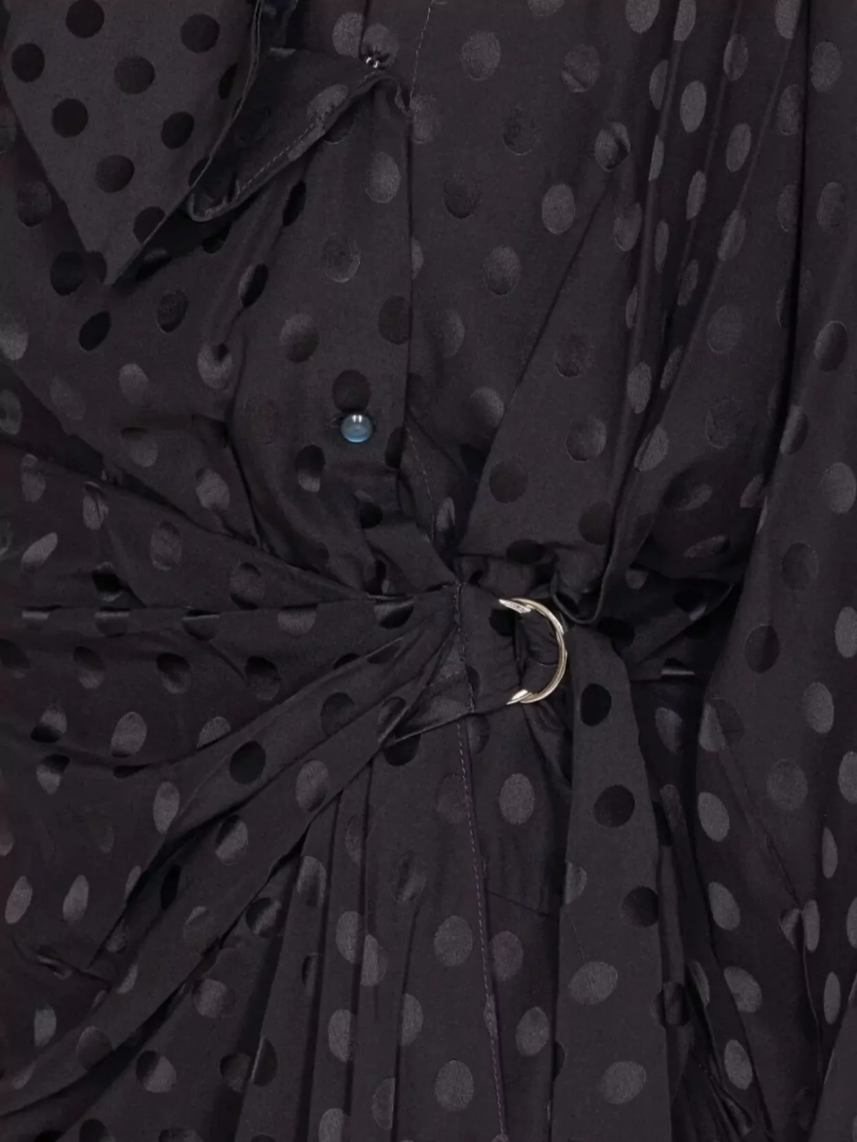 Isabel Marant D-Ring Detail Wrap Dress With Knotted Belt