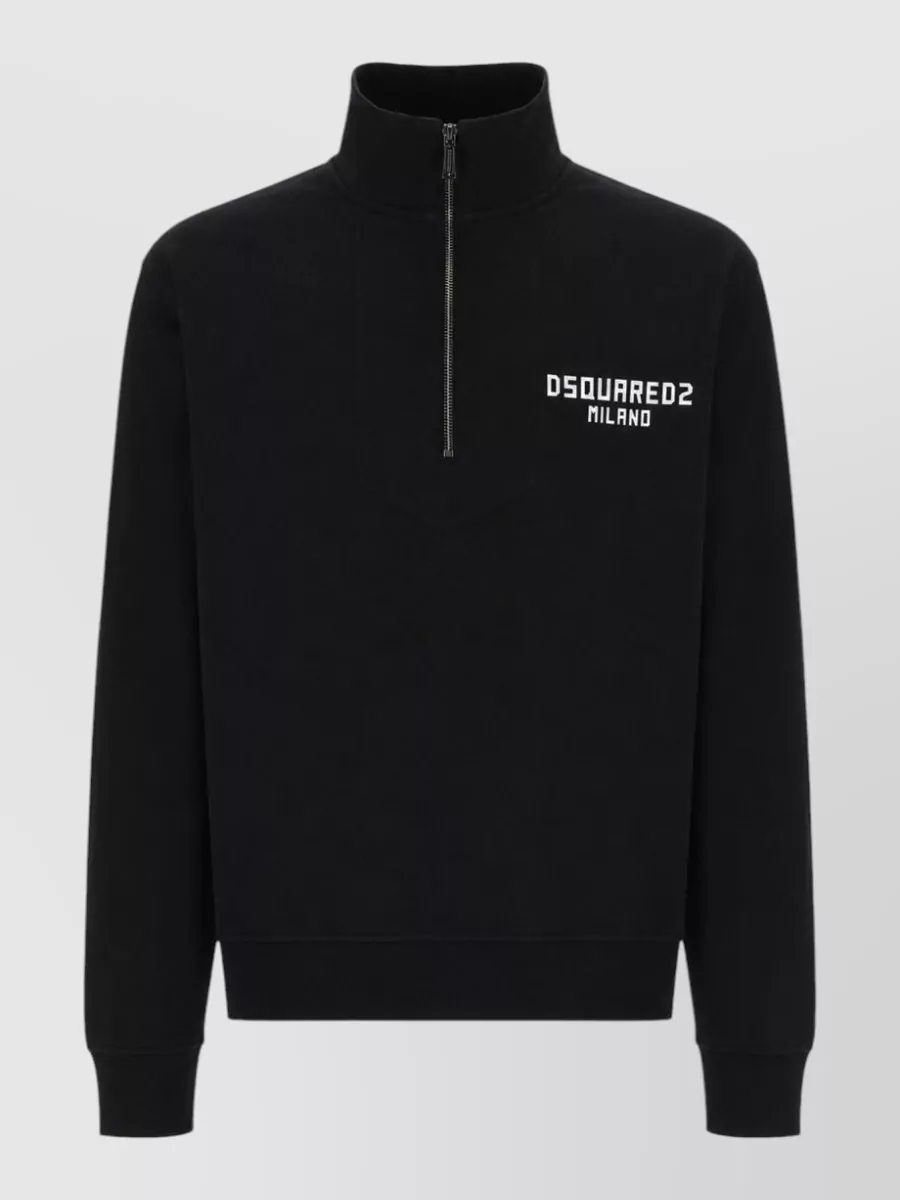 Dsquared2 cotton zip sweatshirt