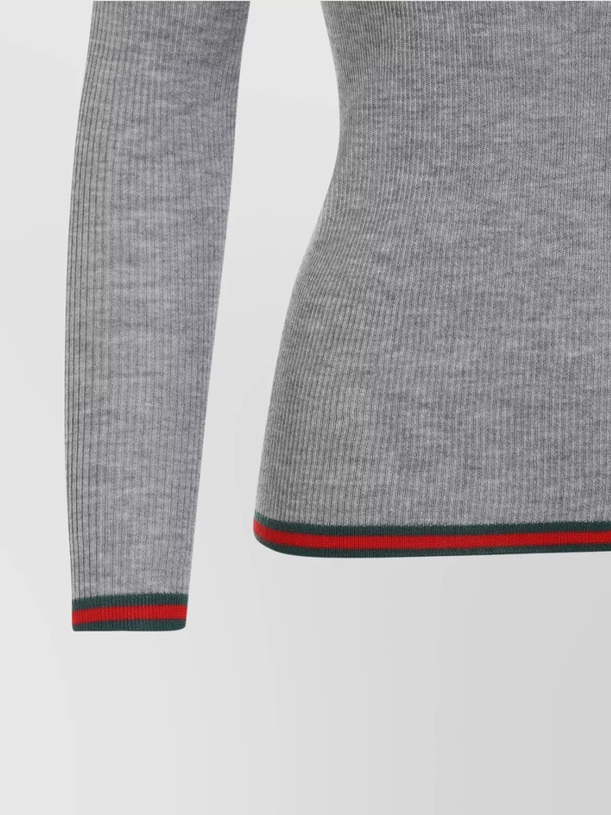 Gucci Knit Web Polo Top