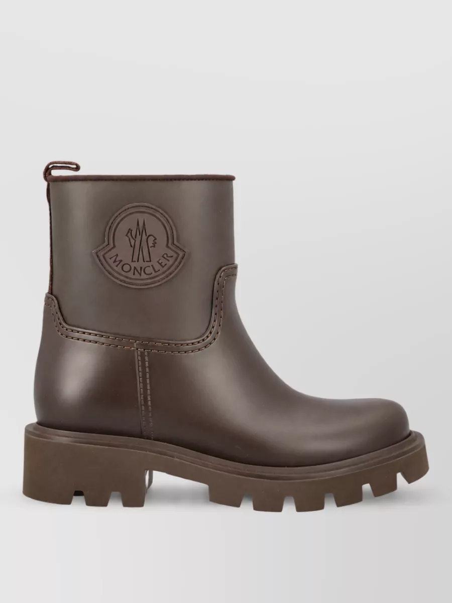 Moncler Pvc Ankle Boots