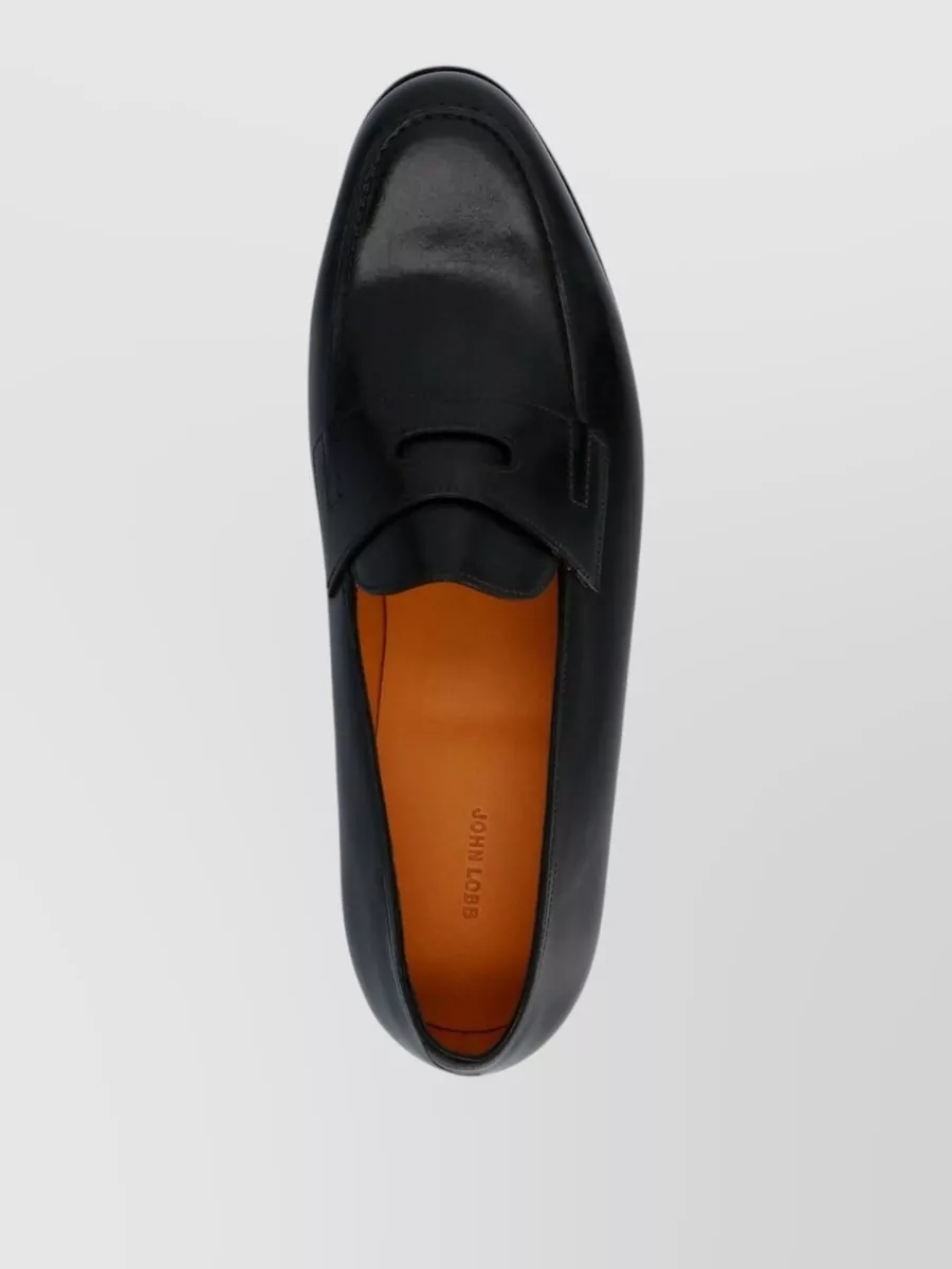 John Lobb Leather Loafers