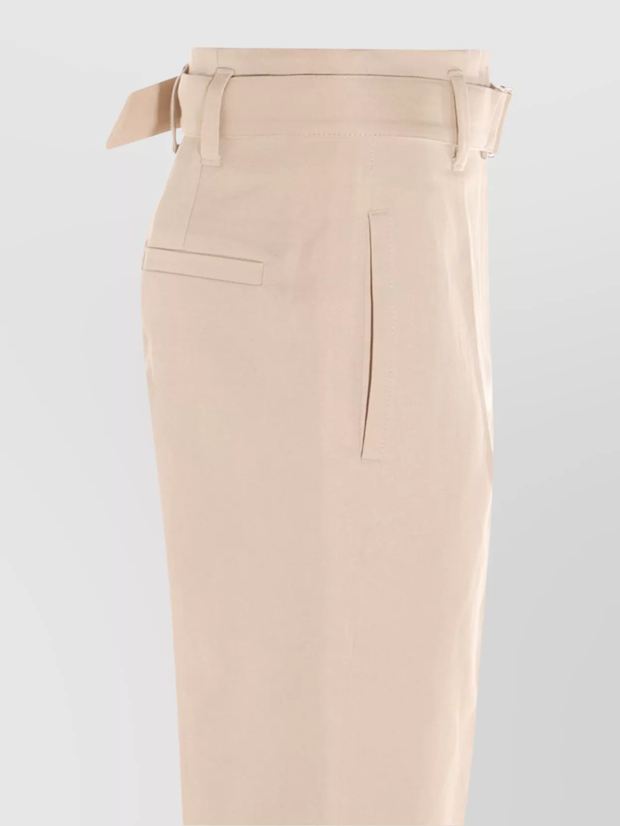 Brunello Cucinelli Belt Loops Trousers With Side And Back Pockets