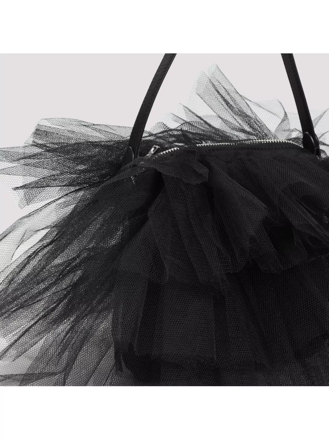 Shop Simone Rocha Mini Frilly Tutu Bag With Tulle Overlay