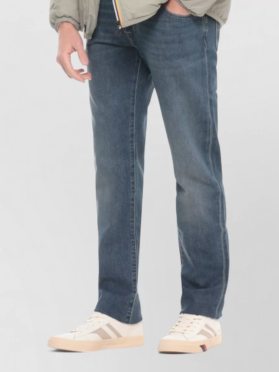 Jacob Cohen Straight Cut Jeans Five Pocket Handkerchief