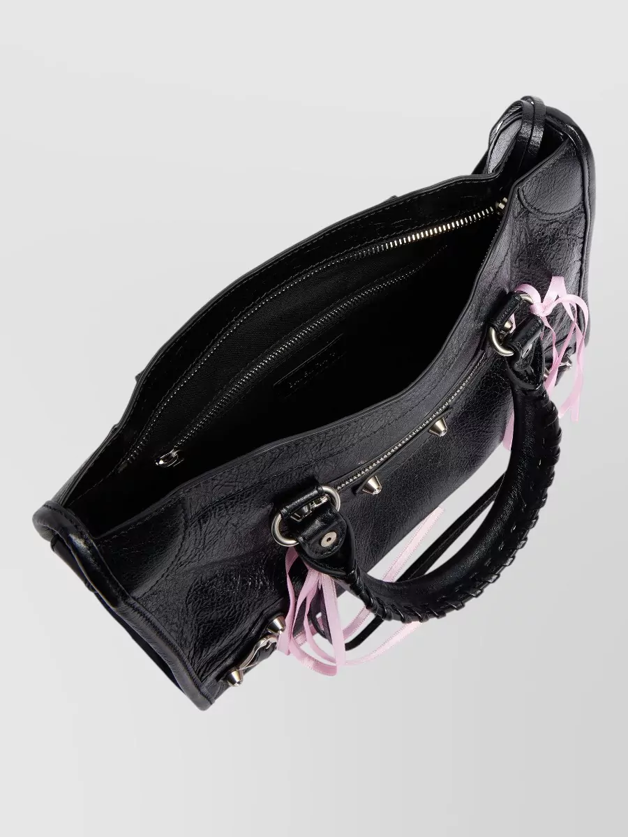 Balenciaga Le City Small Leather Cross-Body Bag