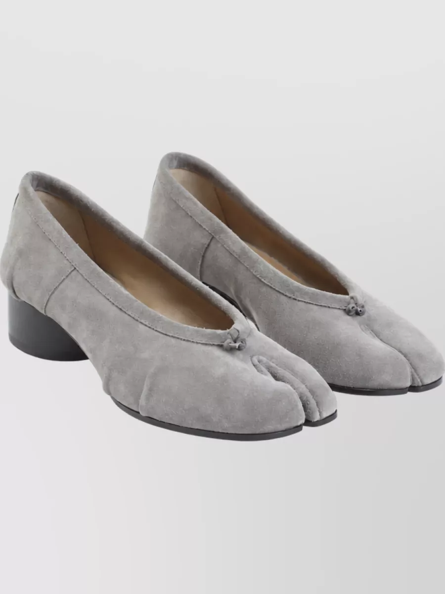 Maison Margiela Leather Tabi Ballet Pumps