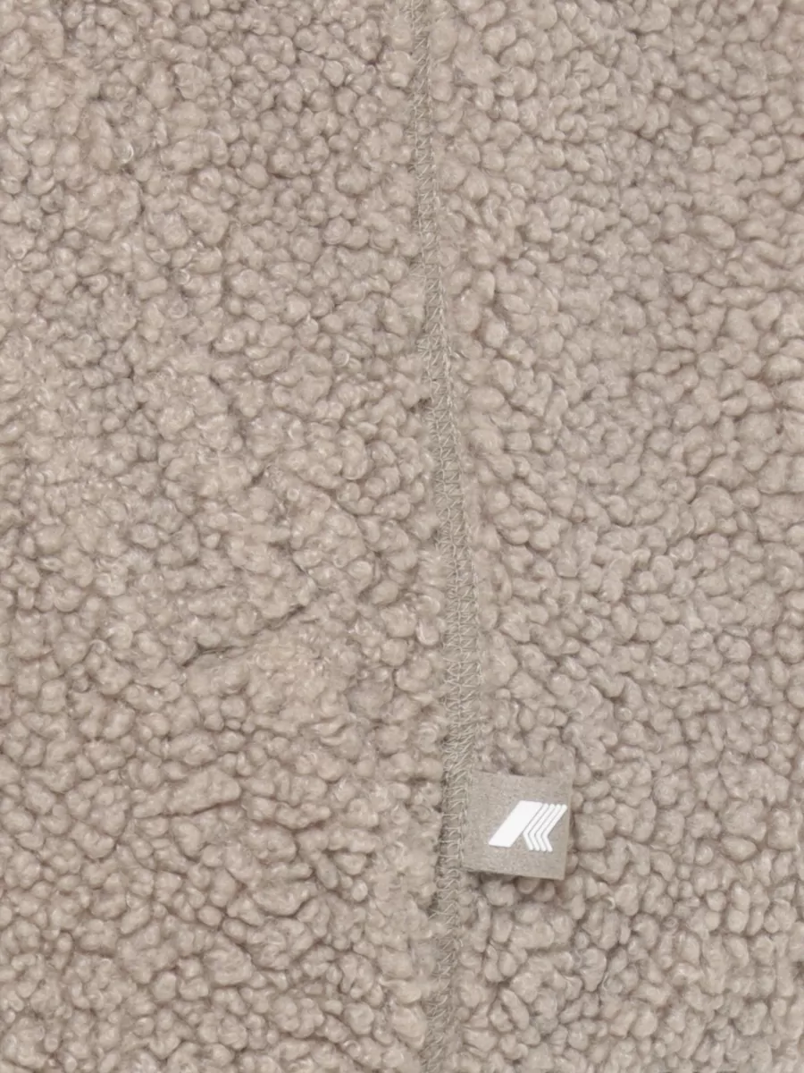 K-Way Reversible Short Hooded Jacket Ribbed Cuffs