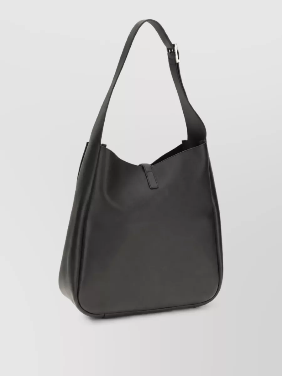 Saint Laurent Calf Leather Shoulder Bag